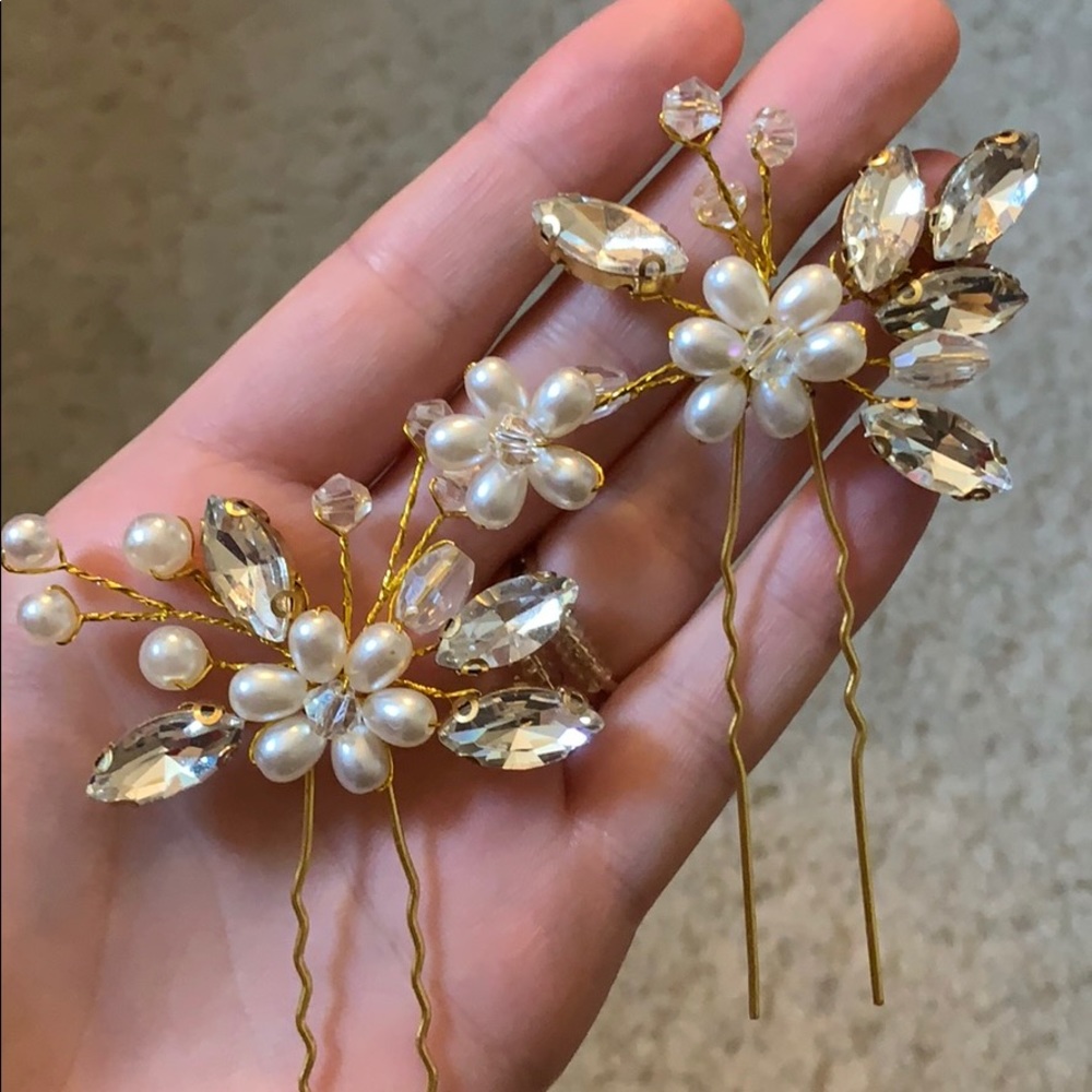 Wedding hair pieces - Picture 2 of 4